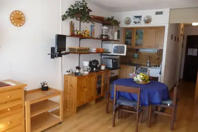 Image de Studio tout confort avec balcon - skis aux pieds - 4 pers - lave-vaisselle, lave-linge - animaux acceptés