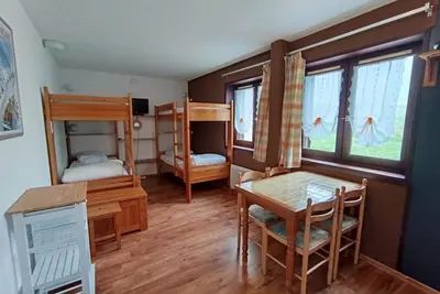 Image de Studio économique 4 pers - 1* - Animaux admis - Centre village Montgenèvre