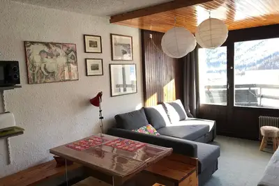 Image de Appartement 6 pers. , proche pistes et commerce, parking privé, animaux acceptés - Montgenèvre