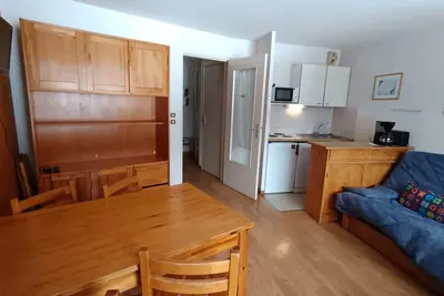 Image de Appartement skis aux pieds 6 pers, balcon, animaux admis