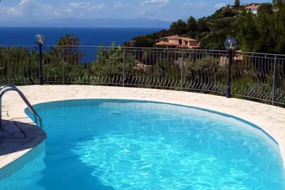 Image de Villa with private pool, with panoramic sea view and breathtaking sunset