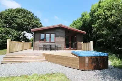 Image de Willow Lodge, avec bain à remous à Falmouth, Réf 983741