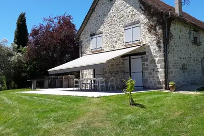 Image de Belle grange entierement renovée avec piscine