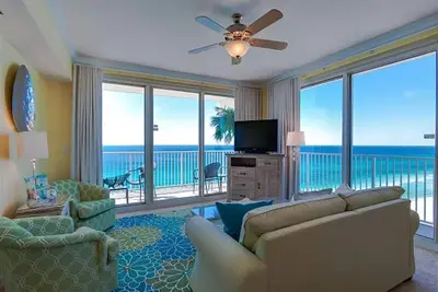 Image de Incroyable Beachfront True 3br / 3ba Lux. Condo w / Beautiful Beach & Sunset Views