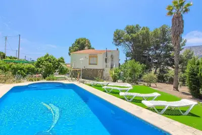 Image de Villa avec piscine privée à Calpe. Can 17