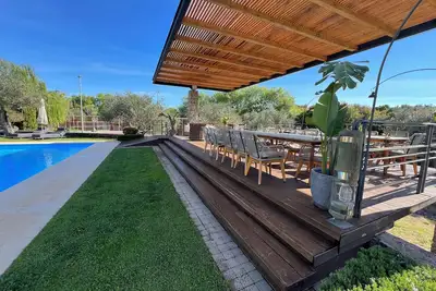 Image de Villas de luxe Vip Privilège avec court de tennis et piscine intérieure et extérieure chauffée
