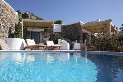 Image de Villa 'Cave' à la plage Villa Paradise Naxos Boutique Villas Hôtel Plaka