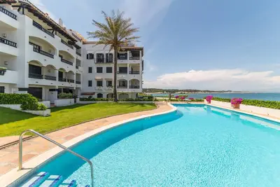Diana: Appartement avec piscine communautaire, et vue sur la mer