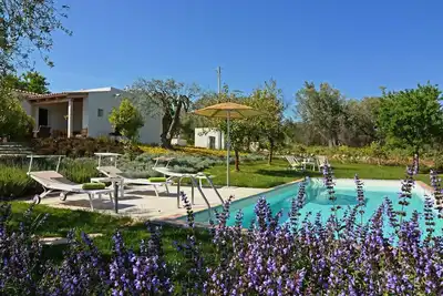 Image de À seulement cinq minutes du centre de Noto Vue sur la mer Piscine privée Jardin