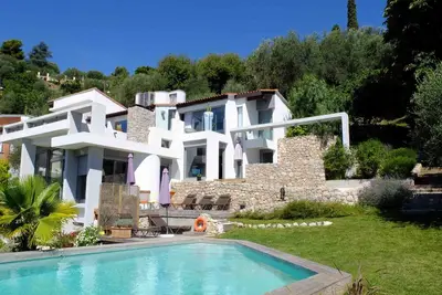 Image de Villa D'Architecte Avec Vue Mer Panoramique De Nice Cote D' Azur