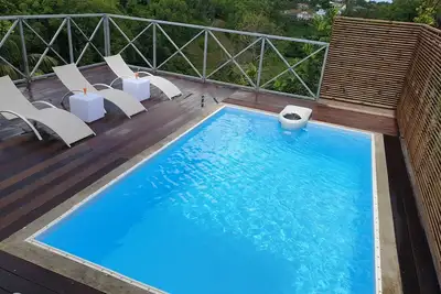 Image de Coin de paradis cosy en Guadeloupe avec piscine privée