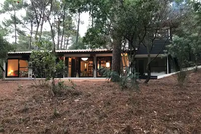 Image de Cap-Ferret l’Herbe, une Girolle de 12 couchages  très proche Bassin et Océan