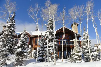 Image de Juillet / août disponible! Grand balcon avec vue sur 32 km, 4 Bd Deer Valley Home