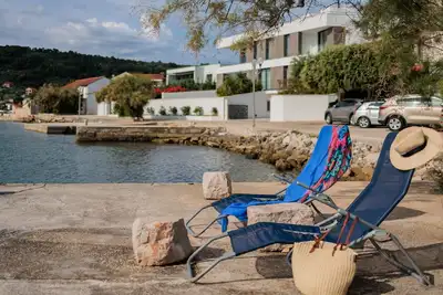 Maison de vacances traditionnelle au bord de la mer