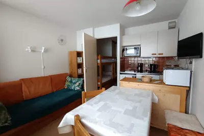 Image de Studio cosy au pied des pistes pour 4 pers. avec balcon plein sud - Animaux acceptés