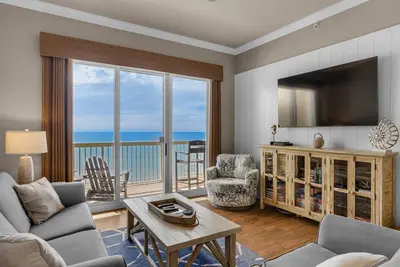 Image de 5 étoiles! Penthouse Calypso Premium avec chaises longues et espace de stationnement Vip!