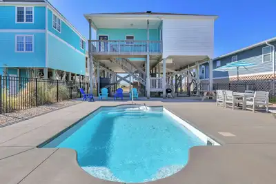 Image de Dolphins View: 4 Br / 4 Ba maison Ă Oak Island, pour 10 personnes