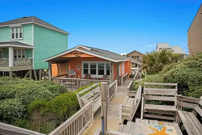 Image de Seaward's Fun: 3 Br / 1 Ba maison Ă Oak Island, pour 7 personnes