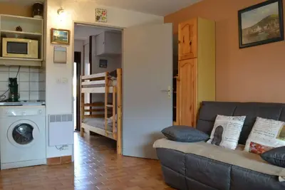 Studio\/Cabine 4 pers. avec piscine, parking privé, proche mer et commerces - Argelès-sur-Mer