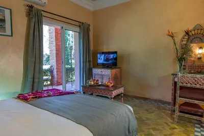 Image de Chambre double dans une villa de charme au cœur de la palmeraie Marrakech