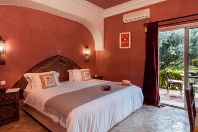 Image de Chambre double dans une villa de charme au cœur de la palmeraie Marrakech