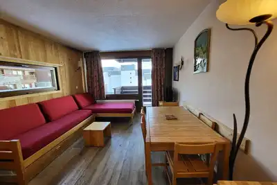Image de 2 pièces 41m², sud\/ouest, à 500m des pistes avec Wifi