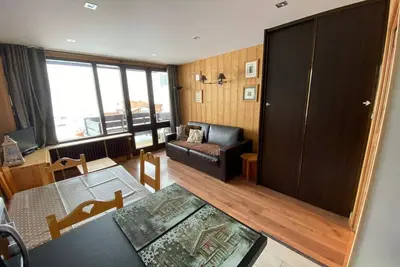 Image de Studio Sud, ski aux pieds, idéal 4 pers. , Tignes