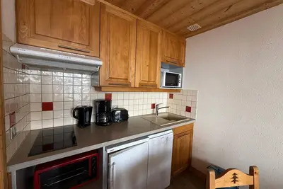 Image de Studio cosy au Val-Claret, Tignes, ski aux pieds, vue montagne