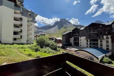 Image de Studio 25m² à 20m des pistes, balcon sud\/ouest, 4 pers. , Tv