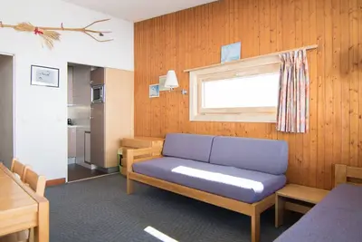 Image de 2 pièces sud\/ouest proche pistes, WiFi, animaux admis