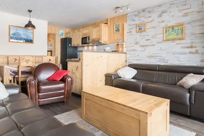 Image de 2 Pièces Luxe, Ski aux Pieds à Tignes