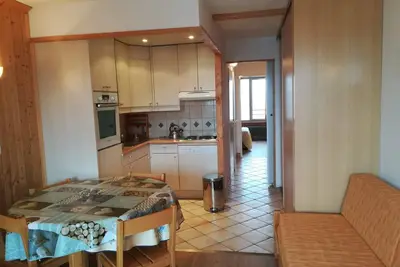 Image de T2 avec balcon sud\/ouest à 500 m des pistes