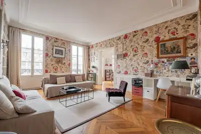 Image de Charmant 2 chambres 2 salles de bain appartement par Le Marais (Veeve)
