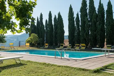 Image de Appartement dans ferme en Toscane avec piscine, restaurant, wifi