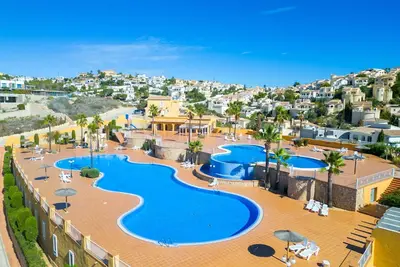 Image de Bel appartement pour 4 personnes avec climatisation, Wifi, piscine, Tv, patio et parking