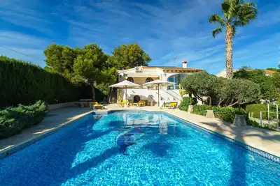 Image de Maison de vacances privée avec piscine privée, Wifi, climatisation, Tv, terrasse, vue panoramique