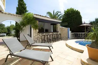Image de Maison de vacances privée avec Wifi, climatisation, piscine privée, Tv, terrasse, parking