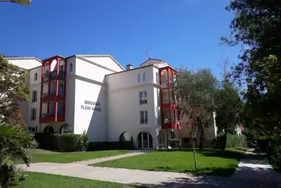 Image de Studio rénové Lamalou, proche Thermes, balcon, animaux admis, parking gratuit, Wifi inclus