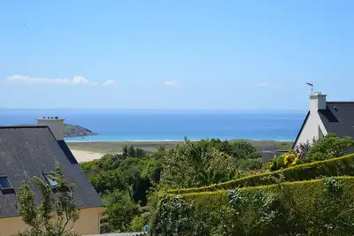 Image de Vue mer maison Presqu'île de Crozontout confort 4 pers. terrasse Proche Aber