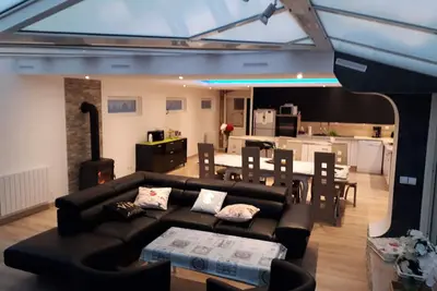 Image de Maison 10 pers proche du débarquement d'Utah 15 min de la Mer/draps lits faits