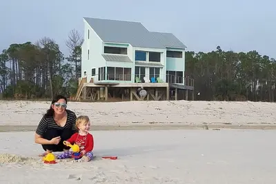 Image de Maison en bord de mer sur le golfe du Mexique, disponible à partir de mars 2019.