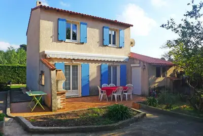 Image de Maison de vacances privée avec piscine privée, Wifi, climatisation, Tv, terrasse, parking