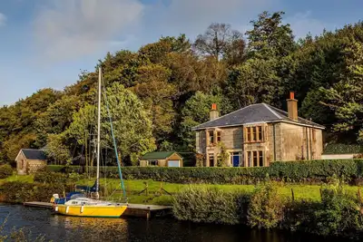 Image de Shelbourne Lodge-Belle maison de vacances-sur le Canal de Crinan 5b \/ R peut accueillir 11