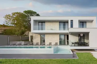 Image de Belle maison de vacances privée avec Wifi, climatisation, piscine privée, Tv, terrasse, parking