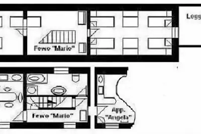 Image de Appartement de 3 pièces 'Om3', pour 4 à 6 personnes, 25 km à Francfort - Nord