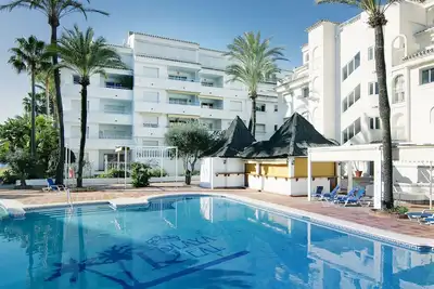 Image de Confortable appartement pour 5 personnes avec piscine, Wifi, climatisation, Tv, terrasse et parking