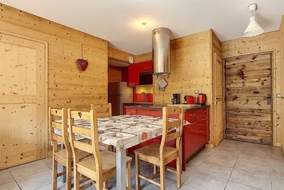 Image de Appartement lumineux face aux pistes, 3 chambres, 6 pers. , centre station, 73300 Fontcouverte-la-Toussuire