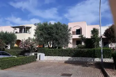 Image de Santa Cesarea Terme. Bel appartement dans residence avec vue sur la mer