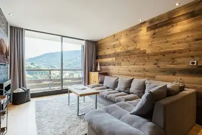 Image de Lodge 4****, 8 voyageurs, Sauna, Balcon, Accès internet, Parking