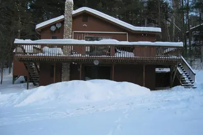 Image de Skieurs / Motoneigistes / VTTistes rêvent avec jacuzzi extérieur + Wi-Fi